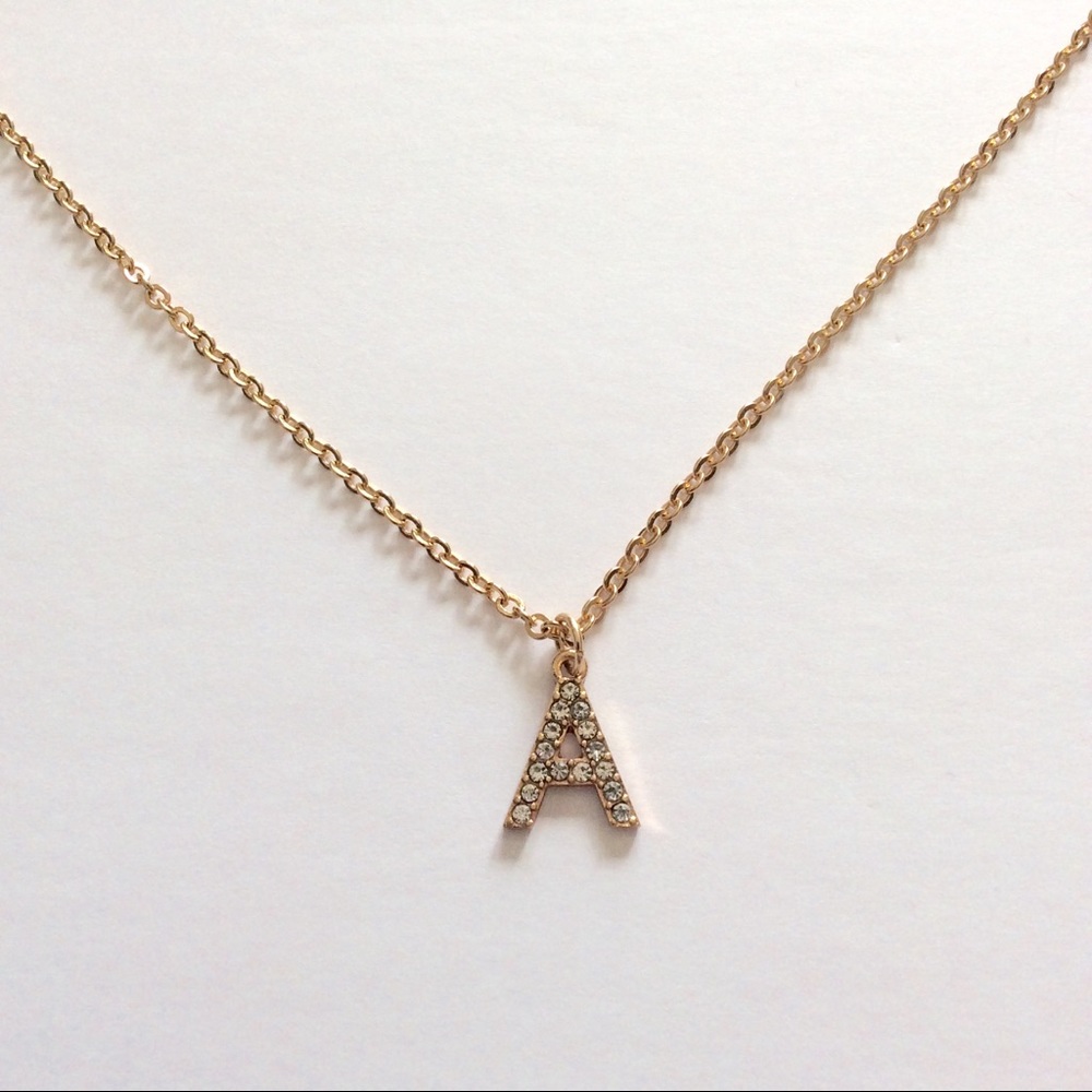 NWT Initial "A" Necklace